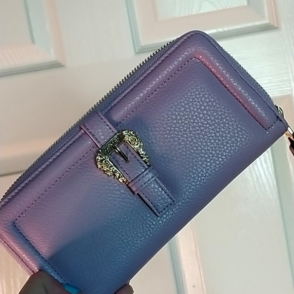 Versace jeans couture New Wallet 4x8 NEW ON BOX - Picture 3 of 15